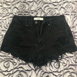 Abercrombie & Fitch Distressed shorts